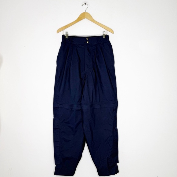 Zero Restriction Gore-Tex Ladies Golf Pants Navy Blue Waterproof Medium - Picture 3 of 7